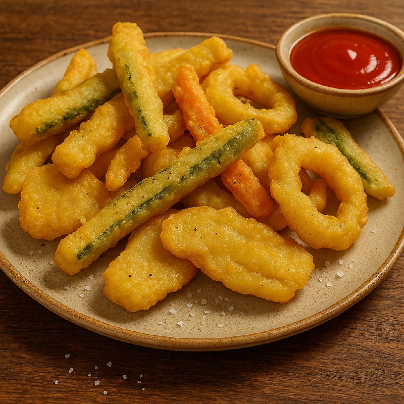 Verdure in pastella