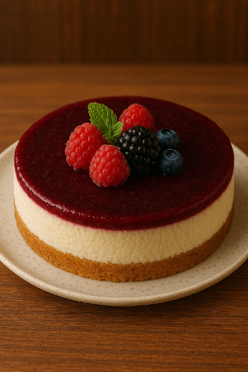 Cheesecake frutti di bosco